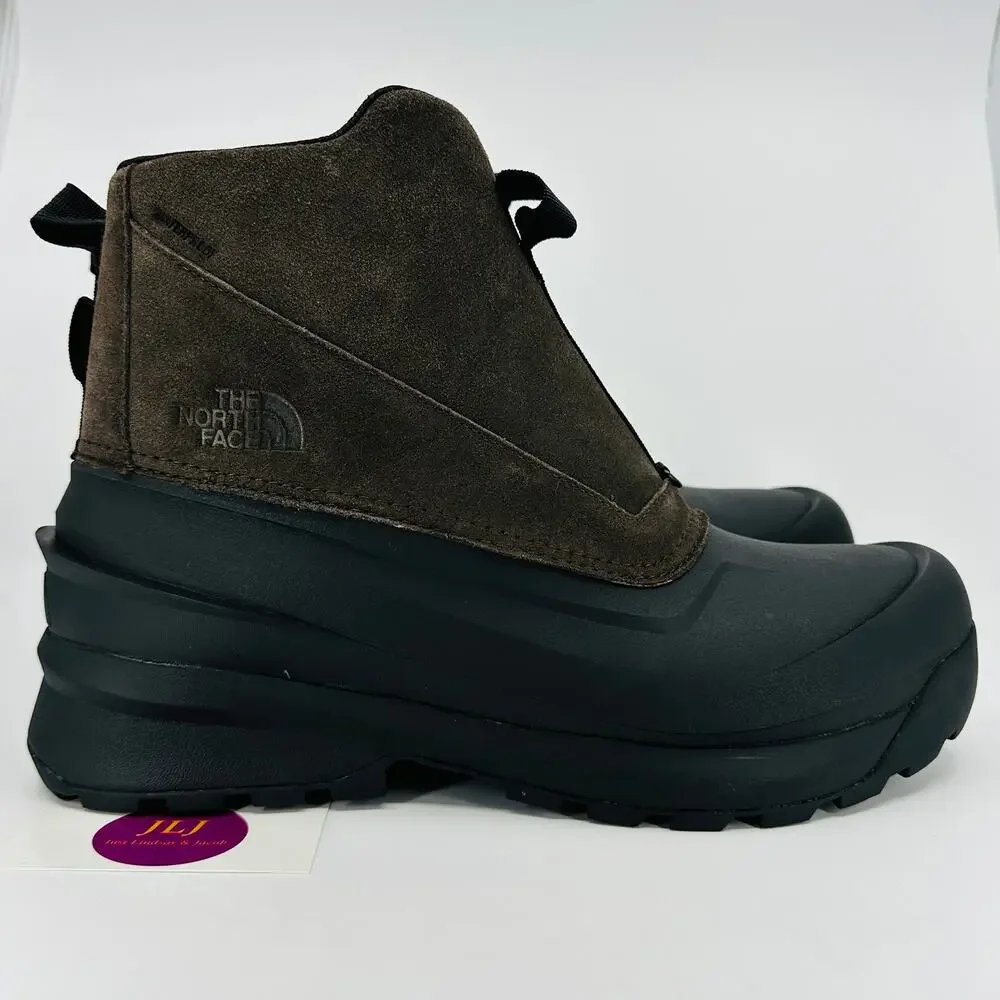 The North Face Mens Chilkat V Zip Waterproof Boots Coffee Brown NF0A5LW4 Size 14